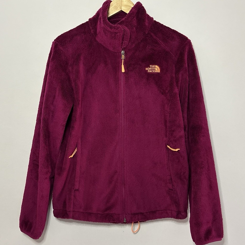 The‎ North Face Osito full zip raschel Fleece Jacket Women's M Outdoor Gorp Hike